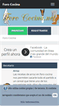 Mobile Screenshot of forococina.net